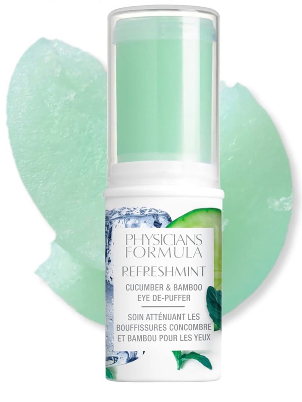 Physicians Formula Refreshmint Eye De-Puffer - Mint Green